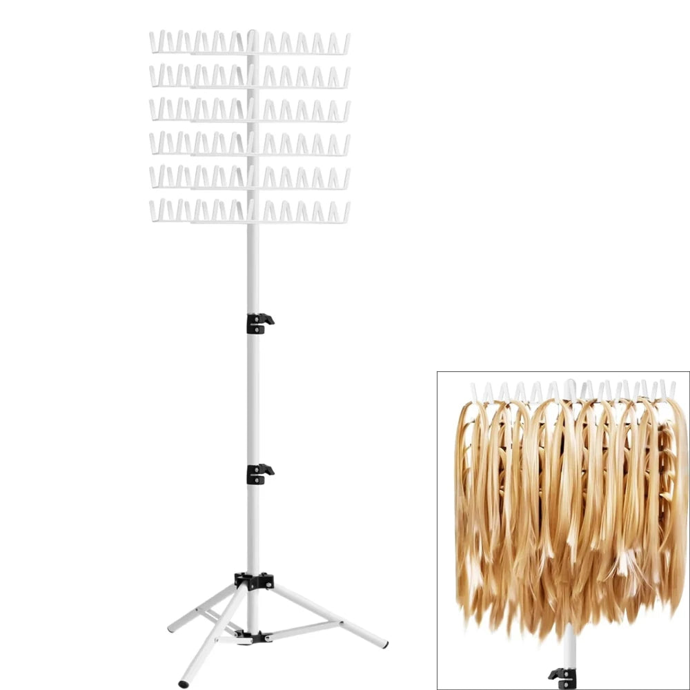 Adjustable Salon Hair Braiding Rack