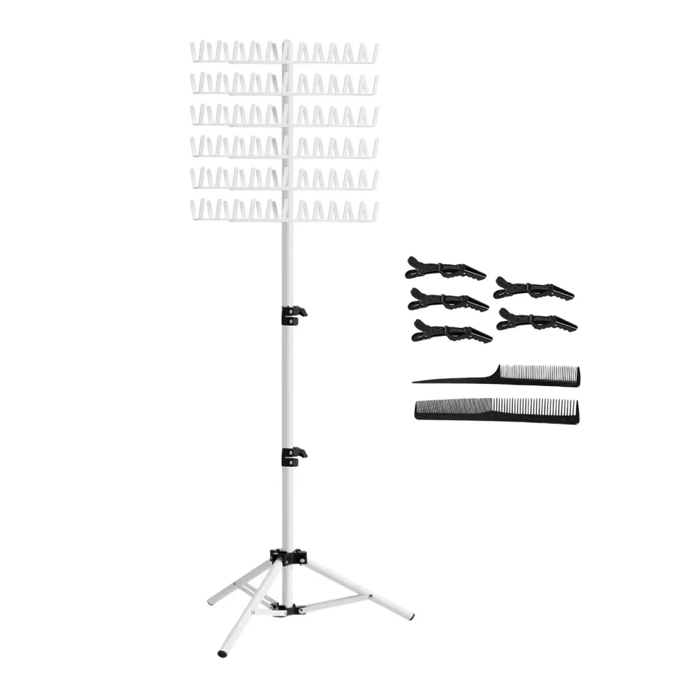 Adjustable Salon Hair Braiding Rack