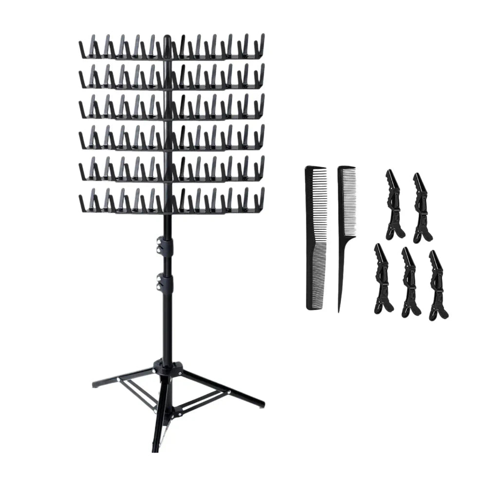 Adjustable Salon Hair Braiding Rack