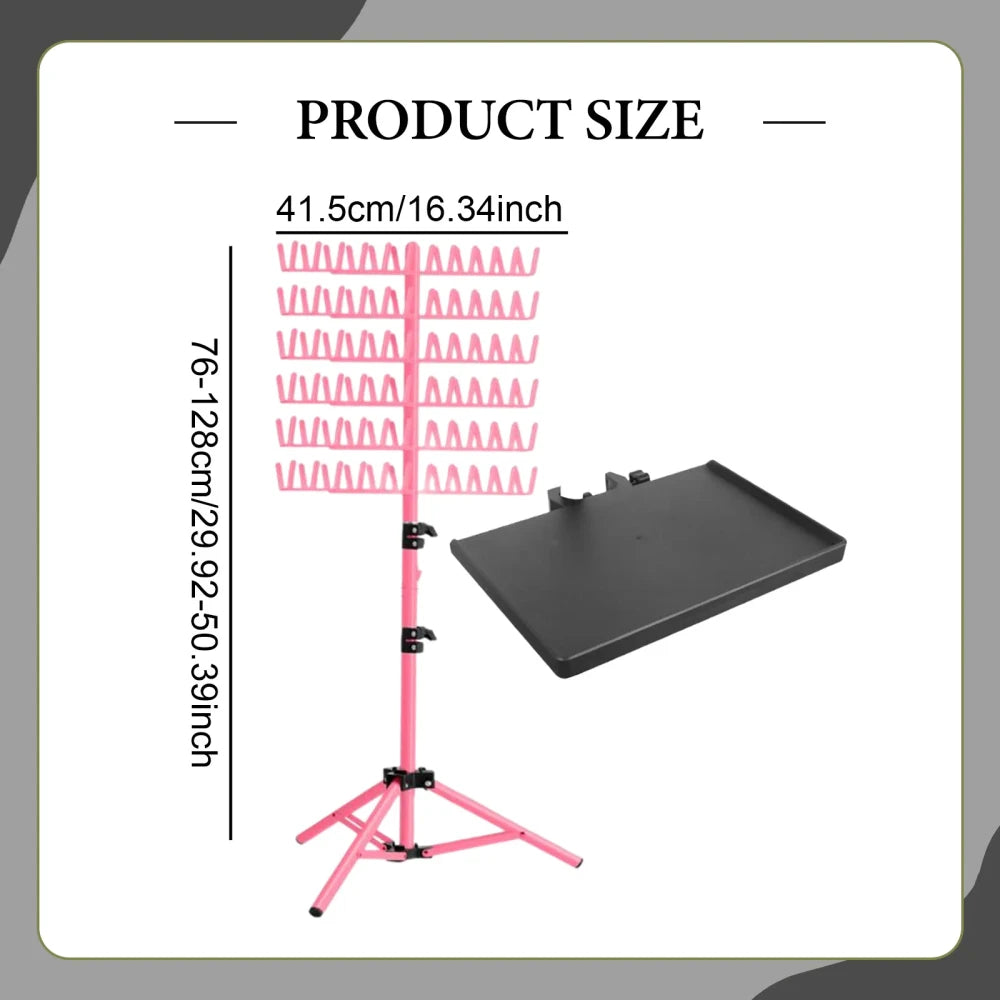 Adjustable Salon Hair Braiding Rack