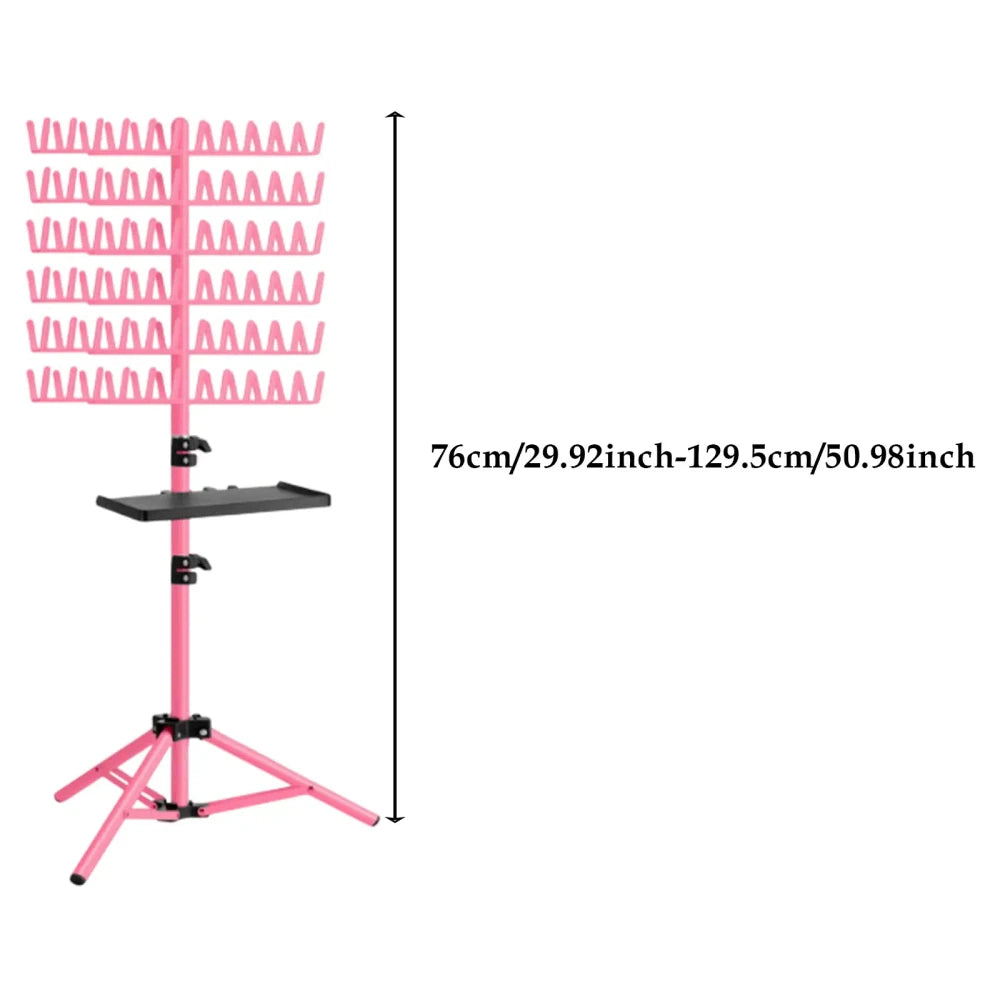 Adjustable Salon Hair Braiding Rack
