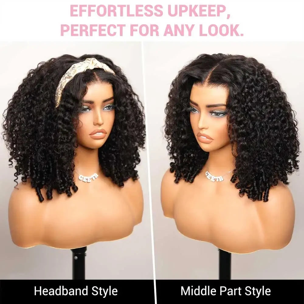 Burmese Curly Lace Frontal Wig