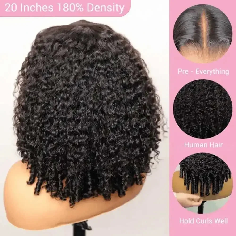 Burmese Curly Lace Frontal Wig