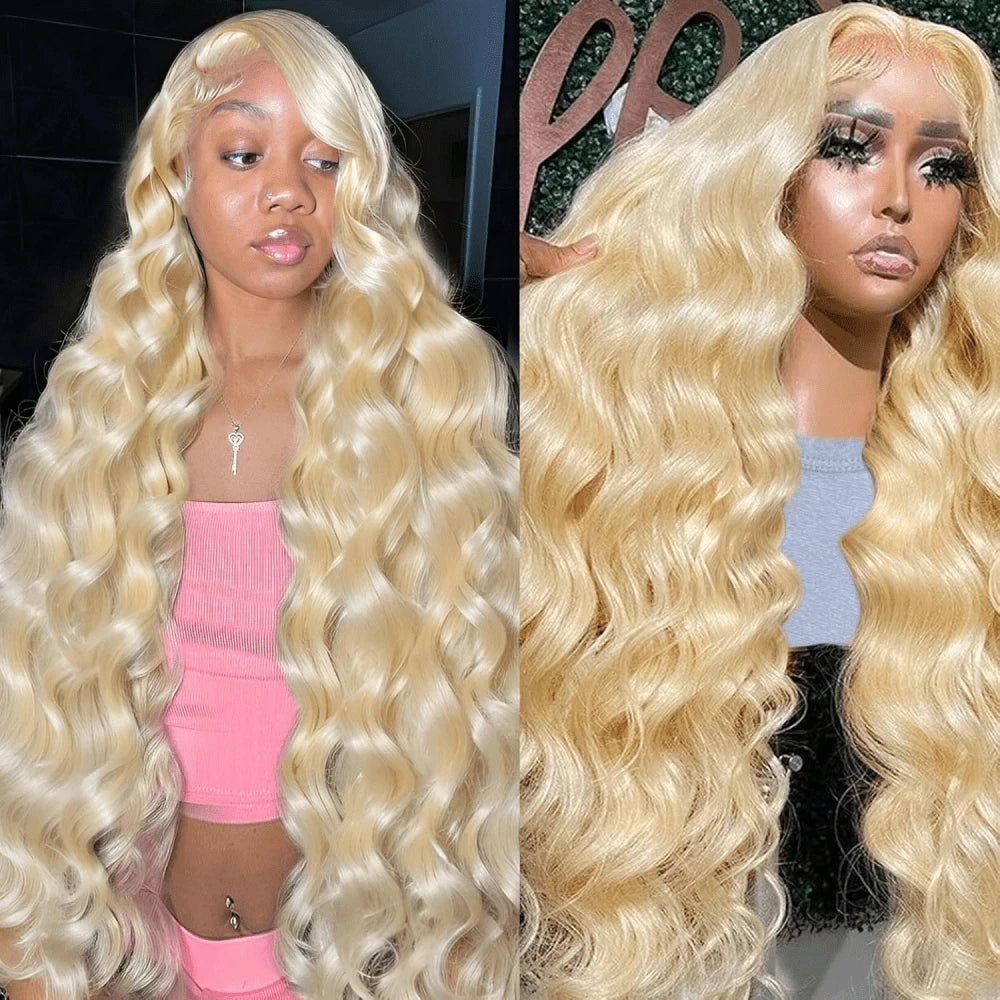 Honey Blonde Ombre Body Wave Lace Wig