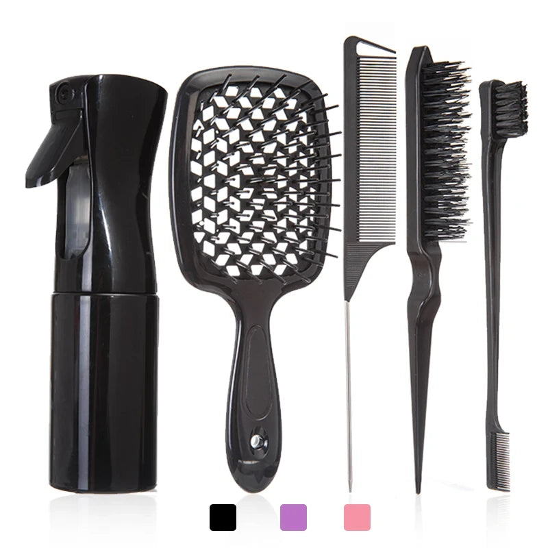 Professional Hair Detangling Comb Set