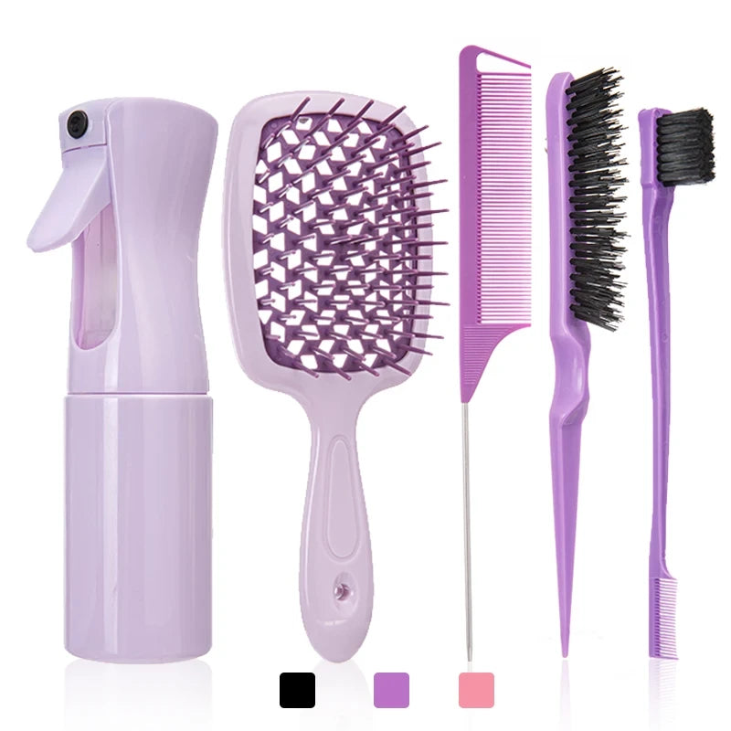 Professional Hair Detangling Comb Set
